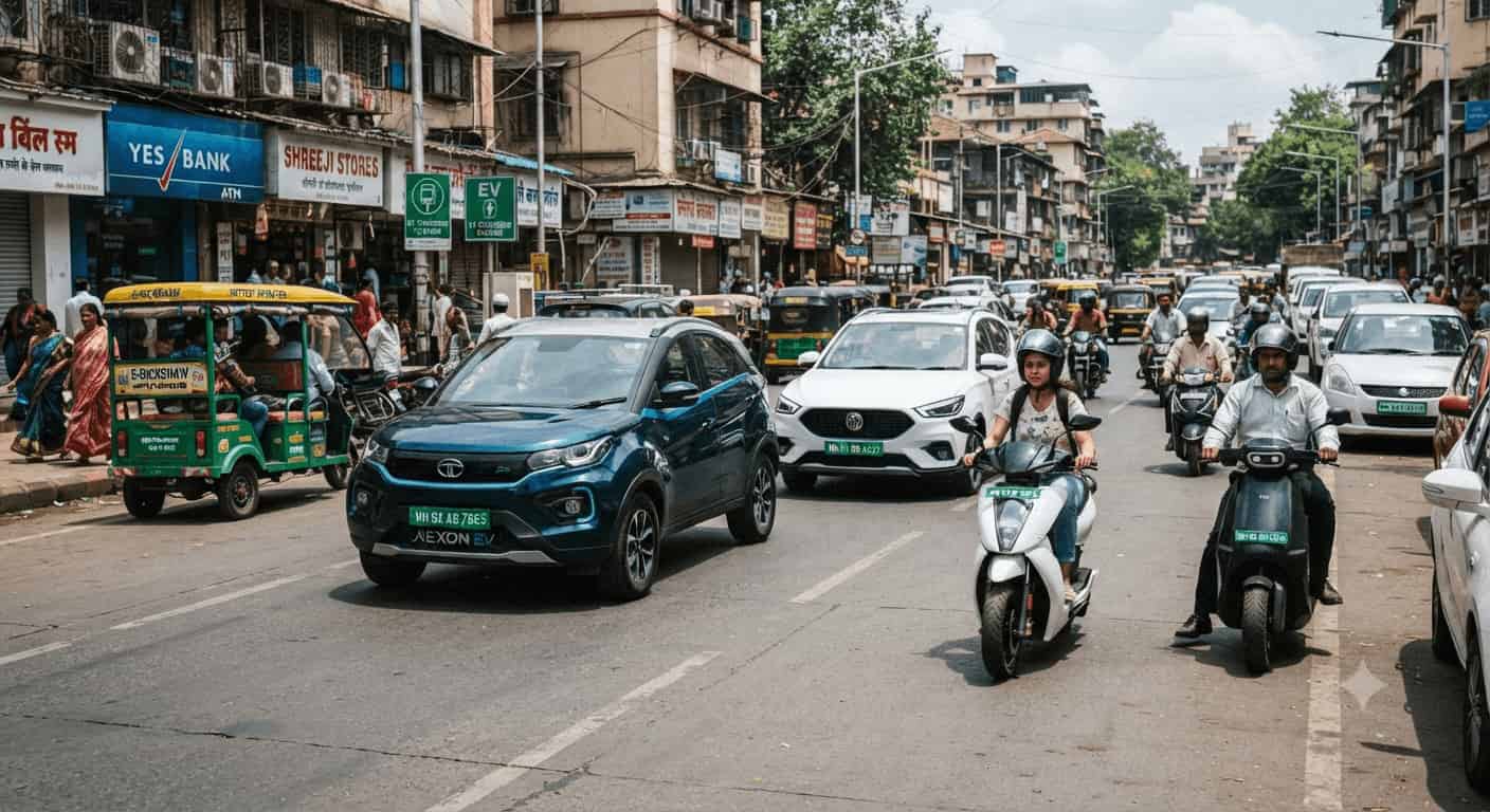 Do Electric Vehicles Help Reduce City AQI?